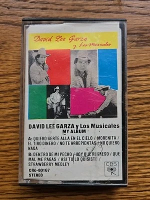 David Lee Garza y Los Musicales - My Album (Cassette) 1989 Vintage CBS - Image 1 of 4