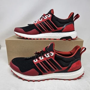 Adidas UltraBoost ATR 1.0 'Rutgers' Nero Rosso Scarpe Comode / JS2976 / Uomo 12 - Foto 1 di 7