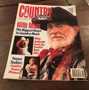 Sept. 1994 Issue of COUNTRY WEEKLY magazine with WILLIE NELSON cover. - Picture 1 of 7