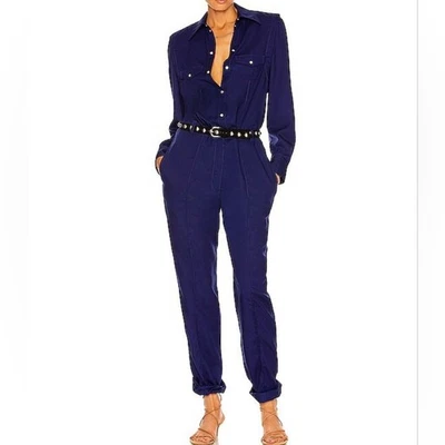 Mono Isabel Marant azul manga larga talla 10 Foto 1 de 4