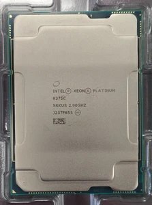 Procesador Intel Xeon Platinum 8375C CPU 2,9 GHz LGA4189 32 núcleos 300 W 54 MB SRKUS - Imagen 1 de 4