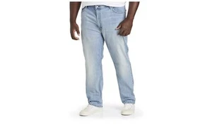NEW MENS LEVIS 559 BIG & TALL BLUE JEANS RELAXED STRAIGHT 0115590106 40 42 44 30 - Picture 1 of 1