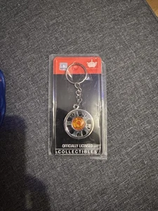 Vintage Officially licensed Boston Red Sox keychain with silver and red accents. - Picture 1 of 2