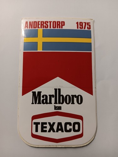 AUTOCOLLANT / STICKER vintage Marlboro championnat de France 1982 $4.38