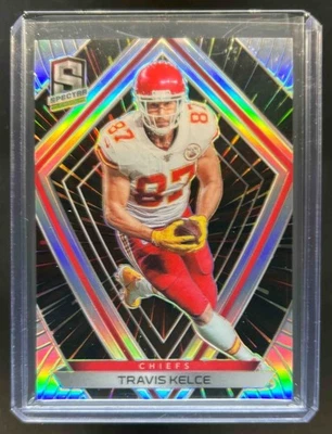 2020 Spectra Travis Kelce Hyper #7/75 Chiefs - Image 1 of 2