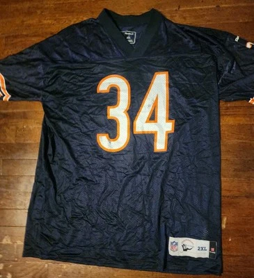 Camiseta Reebok NFL Throwbacks Chicago Bears Walter Payton 2XL - Imagem 1 de 4