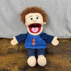 Silly Puppets Tommy Peach Junge 14 Zoll Ganzkörper Handpuppenkleidung Spielspaß - Bild 1 von 13