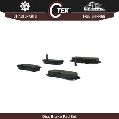 Para Mitsubishi 3000GT 1991-1999 | Pastillas de freno de disco traseras centradas | Semimetálicas Foto 1 de 4