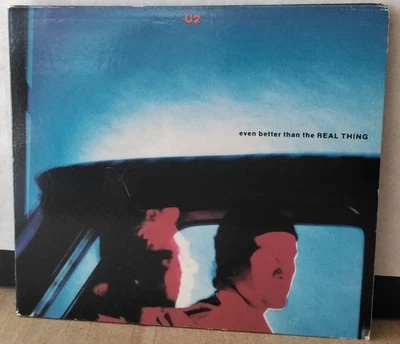 U2 - Even better Than the Real Thing ISLAND 866 977 2 AUS Digipak Single CD - Image 1 of 3