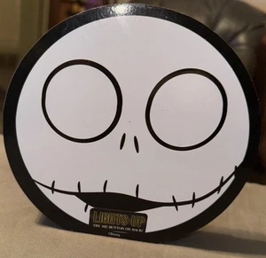 Disney L'incubo prima di Natale Jack Skellington Illumina Insegna Legno Decorazione - Foto 1 di 3