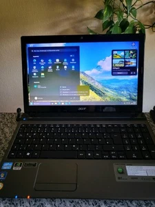 Acer Aspire 5750 G 500GB SSD Neu 8GB Geforce Laptop Win.11Pro 15.6" Top - Bild 1 von 9