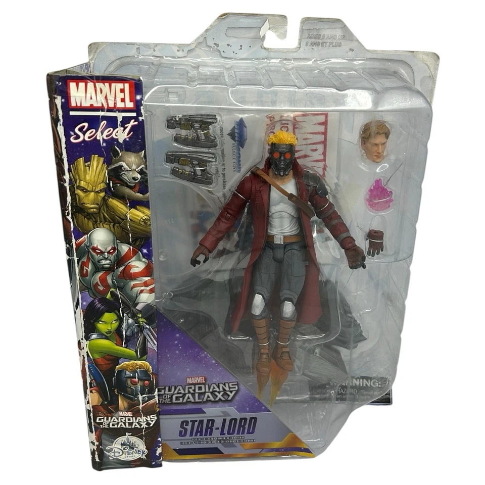 Marvel Guardians of the Galaxy Star-Lord Figure Diamond Select Toys #17935
