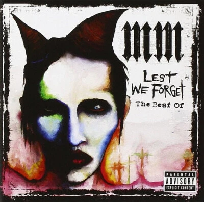 Marilyn Manson - Lest We Forget - The Best Of (CD, Comp) (Interscope Records) - Bild 1 von 2