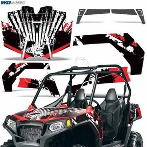 UTV SXS Graphics Decals Stickers For Polaris RZR 570 RS NO LOGS - Bild 1 von 3