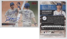2021 Topps Stadium Club Red Foil /50 Zach McKinstry #SCBA-ZM Rookie Auto RC