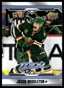 2024-25 Upper Deck MVP Base Jacob Middleton Minnesota Wild #81 - Picture 1 of 2