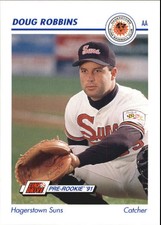 1991 Line Drive AA #245 Doug Robbins