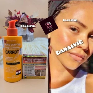 Pure Egyptian Magic 300ml Carrot Lotion With Face Body Anti Blemish Cream 🍦🍦 - Picture 1 of 2