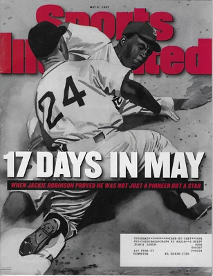 Sports Illustrated 5 de mayo de 1997 Jackie Robinson Brooklyn Dodgers 17 días en mayo Foto 1 de 2