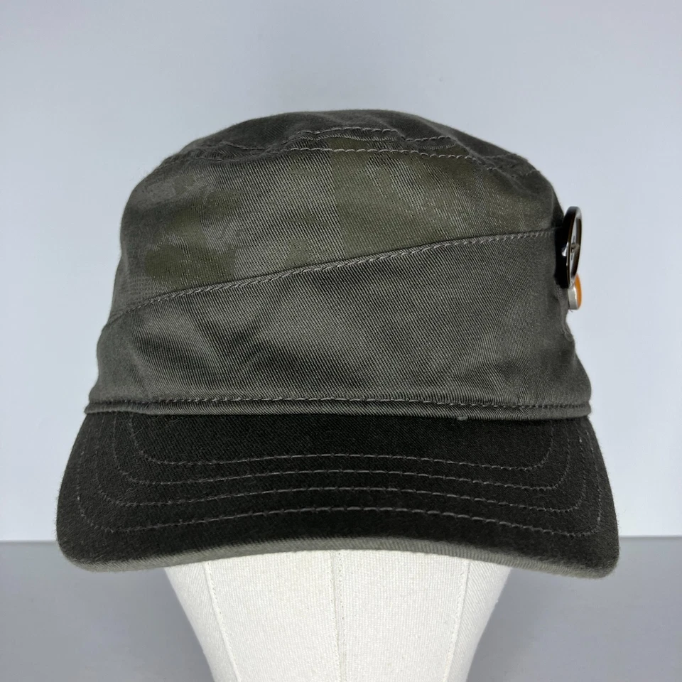 Burton Verde Cadete Botón Naranja Logo Botón Sombrero Para Mujer Talla Única Pequeña Foto 1 de 4