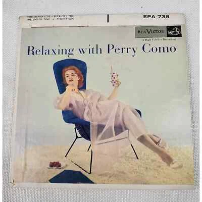 Perry Como - Relaxing With Perry Como RCA Victor 45 RPM EP (I7) - Image 1 of 4