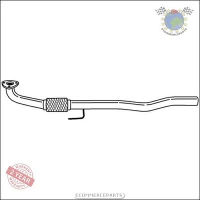 Tuyau d'échappement Sigam Avant pour OPEL VECTRA C D ncy - Photo 1/3