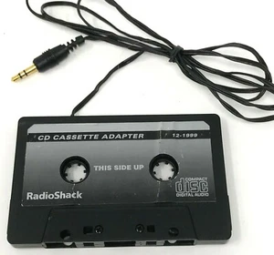 Radio Shack Car CD Cassette adapter for portable players 12-1999 Works - Picture 1 of 9