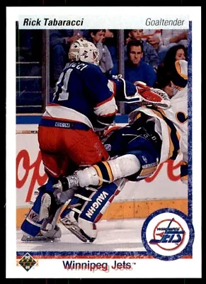 1990-91 Upper Deck Rick Tabaracci Rookie . Winnipeg Jets #520 - Image 1 of 2