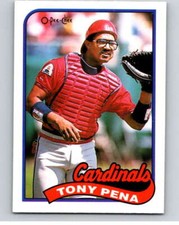 1989 O-Pee-Chee Baseball #94 Tony Pena  St. Louis Cardinals V95506