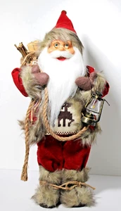 Deko Weihnachtsmann Figur 40cm gross Santa Claus Nikolaus Weihnachten Deko XXL - Bild 1 von 10