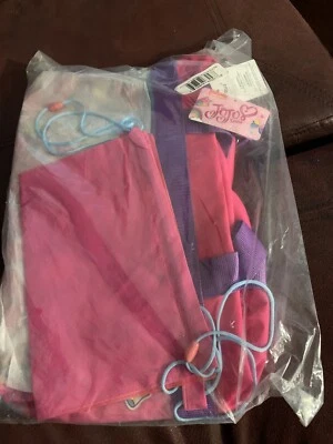 JoJo Siwa Duffel Bag Travel Carry-On 17" Pink Bows Unicorn Shoulder Strap - Image 1 of 4