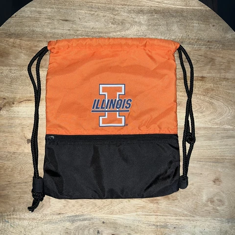 University of Illinois • DRAWSTRING BAG - Backpack Cover