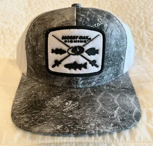 Mossy Oak Men's Mossy Oak Cloudbank-Gray w/fishing scout logo patch-1 size- - Picture 1 of 13