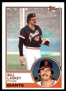 1983 Topps Baseball #518 Bill Laskey Rookie - Foto 1 di 2