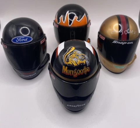 Tom “The Mongoose” Mcewen, Joe Nemechek, And More Simpson Mini Helmet BUNDLE!! Cover