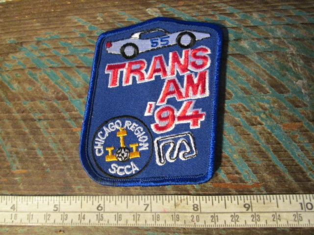 Road America 1994 transmisión automática parche de carreras SCCA PORSCHE CAMARO MUSTANG BMW PONTIAC Foto 1 de 1