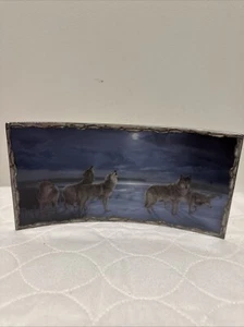 Plato Bradford Exchange Harmony Of The Pack - Imagen 1 de 4