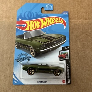 1 2020 Hot Wheels HW Roadsters Green ‘69 Camaro - Picture 1 of 4