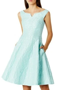 Coast Kimberley Dress Mint WOMENS SIZE UK 26 REF YB - Picture 1 of 6