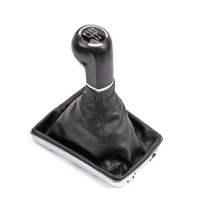 Cuero Palanca De Cambio Perilla para Opel Astra H GTC 5 Velocidades Manual - Imagen 1 de 4