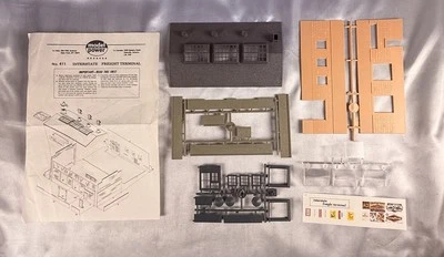 VTG Model Power Interstate Freight Terminal #411 HO Scale Train Unfinished PARTS - Image 1 of 4