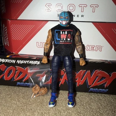 WWE ELITE COLLECTION Rey Mysterio LATINO WORLD ORDER LWO 5 Pack Exclusivo NUEVO Foto 1 de 2