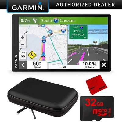Garmin DriveSmart 86 8" Car GPS Navigator 010-02471-00 Bundle with 10" EVA Case - Image 1 of 4