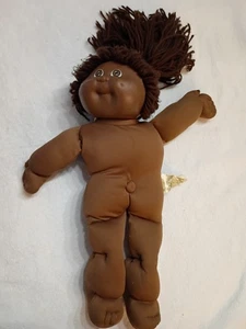Lote de muñecas afroamericanas vintage Cabbage Patch Kid 1 ~ 17" de alto ~ 1982 ~ Coleco - Imagen 1 de 10