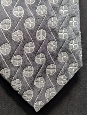 Corbata Moschino vintage 100 % seda para hombre Foto 1 de 4