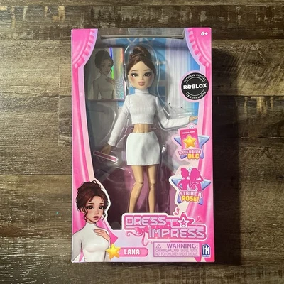 PHAT MOJO NEW IN HAND: Dress To Impress S1 - Lana (Fashion Doll Figure) with DLC Code