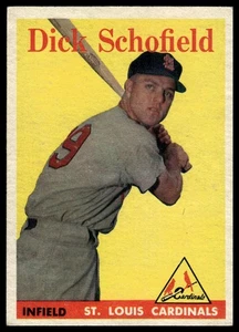 1958 Topps #106 Dick Schofield - Picture 1 of 2