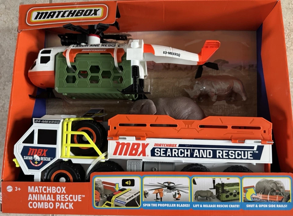 Matchbox Animal Rescue Combo Pack Mattel 2020