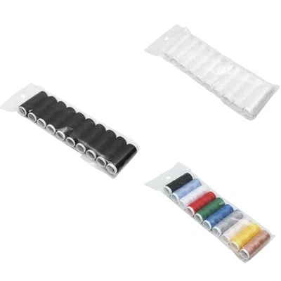 Permanent Polyester Thread Set 50 Dyes Perfect For DIY Sewing Projects - Image 1 of 4