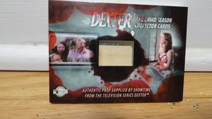 Dexter Season 3 D3-P3 Prop Trading Card Bloody Glass Frame Photo - Picture 1 of 2